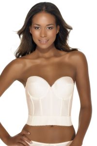 Ivory Dominique Neomi backless longline bra, perfect for strapless looks
